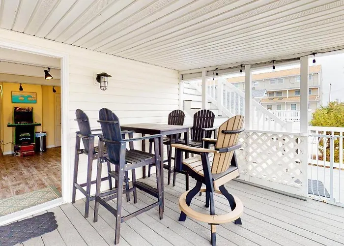 The Orange Crush - 5br Beachfront Family Retreat Ocean Stadt